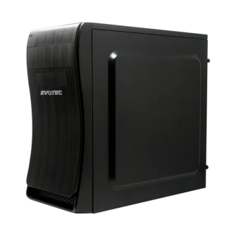 GABINETE MINI ATX FUENTE 600W BASSU
