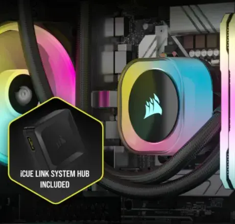 REFRIGERADOR LÍQUIDO PARA CPU CORSAIR ICUE LINK H100i RGB