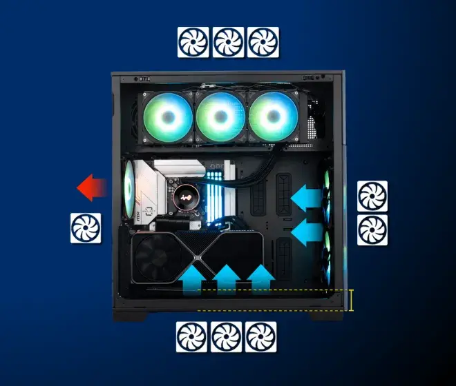 OPCIONES DE ENFRIAMIENTO VERSÁTILES