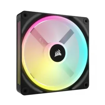 Corsair iCUE QX140 RGB Pack 2 Ventiladores 140mm Negro