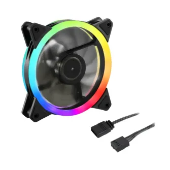 Ventilador 120mm PWM para PC Sharkoon Shark Blades RGB