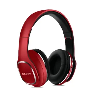 Audfífonos Gaming Inalámbricos Naceb Na-0307r Rojo