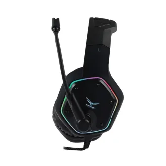 Audífonos Gaming Naceb Na-0315 Negro Con Micrófono
