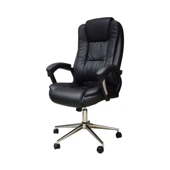 Silla Ejecutiva Naceb NA-0930N con Reposabrazos Negro
