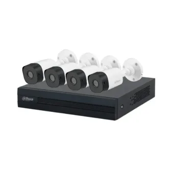 Kit De 4 Canales Dahua Dvr Cooper-i Wizsense De 2 Mp