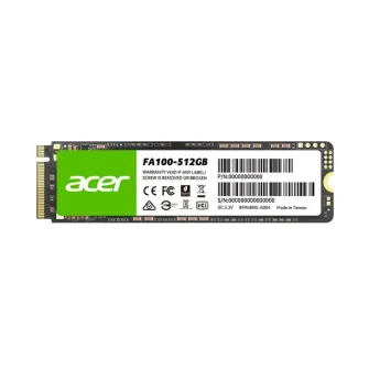 Unidad SSD Acer FA100 M.2 512GB PCIe NVMe Interno Negro