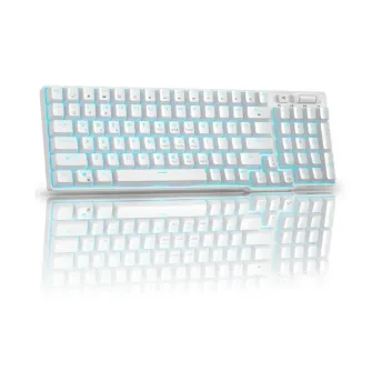 Teclado Mecánico Español 90% Royal Kludge Rk96 Blanco