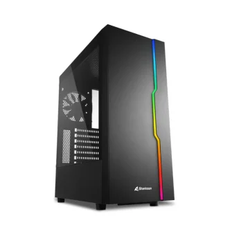 Sharkoon RGB SLIDER bk ATX Case