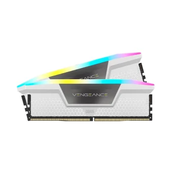 VENGANCE RGB 32GB(2X16) DDR5  5200MHz  WHITE