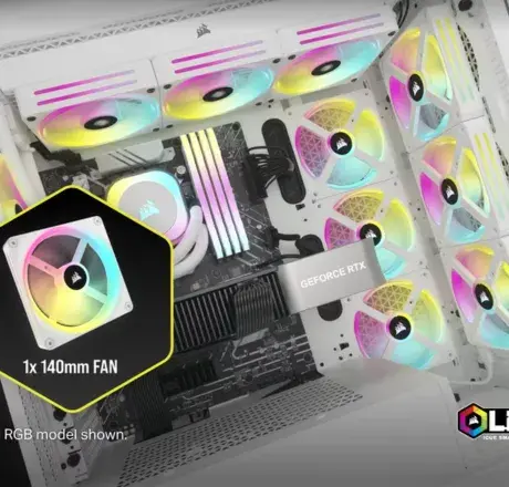 KIT DE EXPANSIÓN DE VENTILADOR CUE LINK QX140 RGB