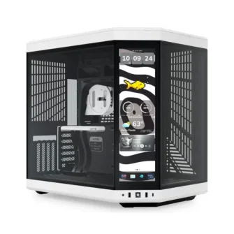 HYTE Y70 TOUCH INFINITECASE WHITE/BLACK (BLANCO/NEGRO)
