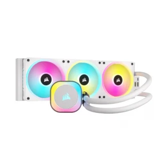 Corsair H150i RGB 360mm blanco | Alta refrigeración