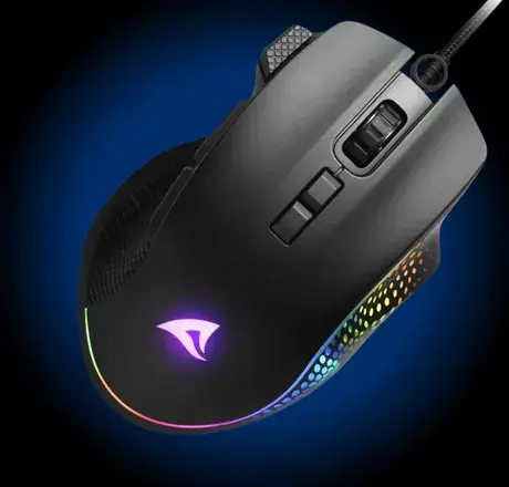 OCHO BOTONES DE RATÓN,INCLUIDO EL DE DISPARO RÁPIDO