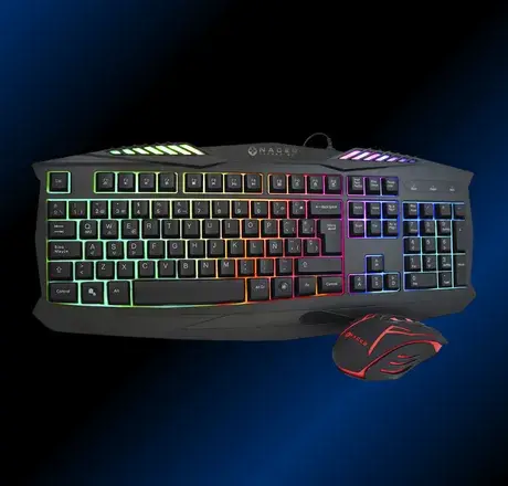 TECLADO + MOUSE LED