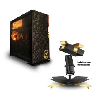 Computadora de escritorio INWIN MR-7600 Mid Tower ATX / AMD Ryzen 5 5500 / 32GB RAM / 1TB SSD / RADEON RX 7600 / 750W 80+GOLD / Incluye WIFI y BT