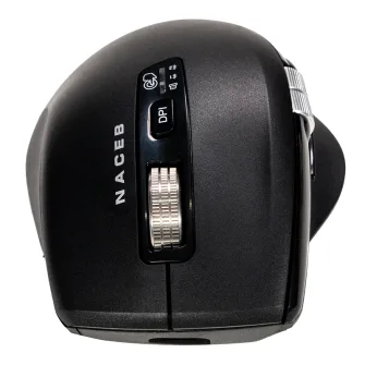 Mouse Naceb Infinity Confort Cs1 Inalambrico 2.4ghz Bk