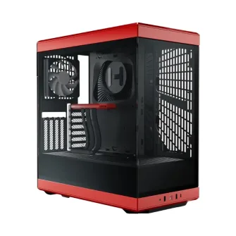 Gabinete HYTE Y40 Vidrio templado Mid Tower ATX, Cherry