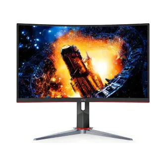 Monitor AOC gamer 23.8" C24G2 Curvo 165Hz VA Full HD