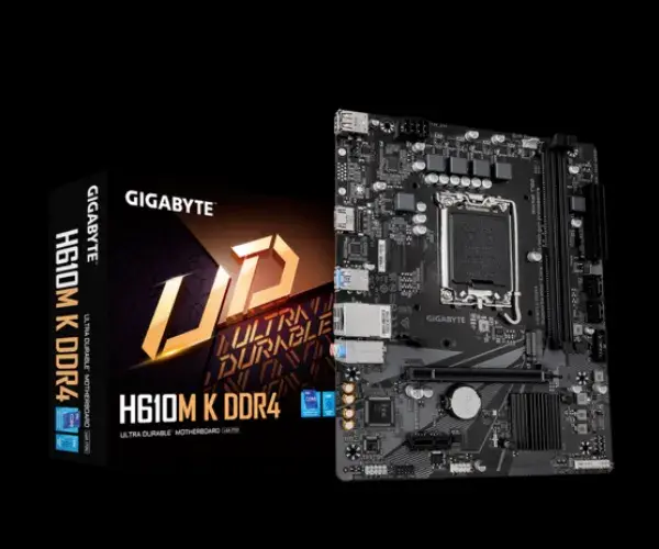 H610M K DDR4: EFICIENCIA INTEL EN FORMATO COMPACTO.