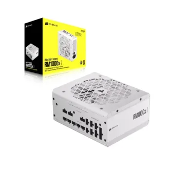Fuente de poder Corsair RM1000X Shift 80+ Gold ATX Modular, Blanco