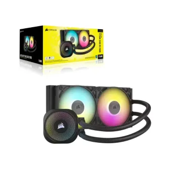 Enfriamiento Líquido Corsair iCUE LINK TITAN 240 RX RGB AIO, Negro