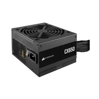 Fuente de poder Corsair CX650 80 PLUS Bronze ATX, Negro