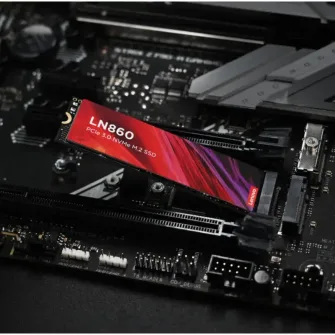 Unidad SSD Lenovo LN860 1TB NVMe M.2, PCIe 3.0, Rojo