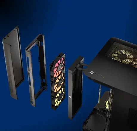 VENTILADORES RS-R ARGB DE ROTOR INVERTIDO