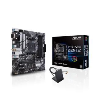Tarjeta Madre ASUS PRIME B550M-A AC, Micro-ATX, AM4