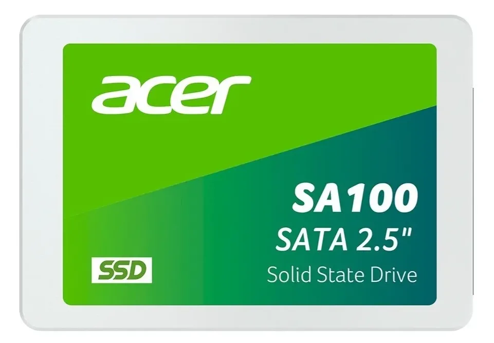 SSD Acer SA100 120GB 2.5″ SATA III – 560 MB/s Lectura, 500 MB/s Escritura_0