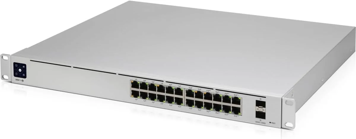 Switch Ubiquiti Networks Gigabit UniFi Pro, 24 Puertos PoE+_0