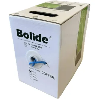 Bobina de Cable Bolide Ethernet Cat5e, UTP, 100 Metros_0